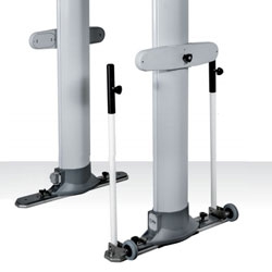 Устройство для транспортировки и обеспечения устойчивости проходных металлодетекторов CEIA